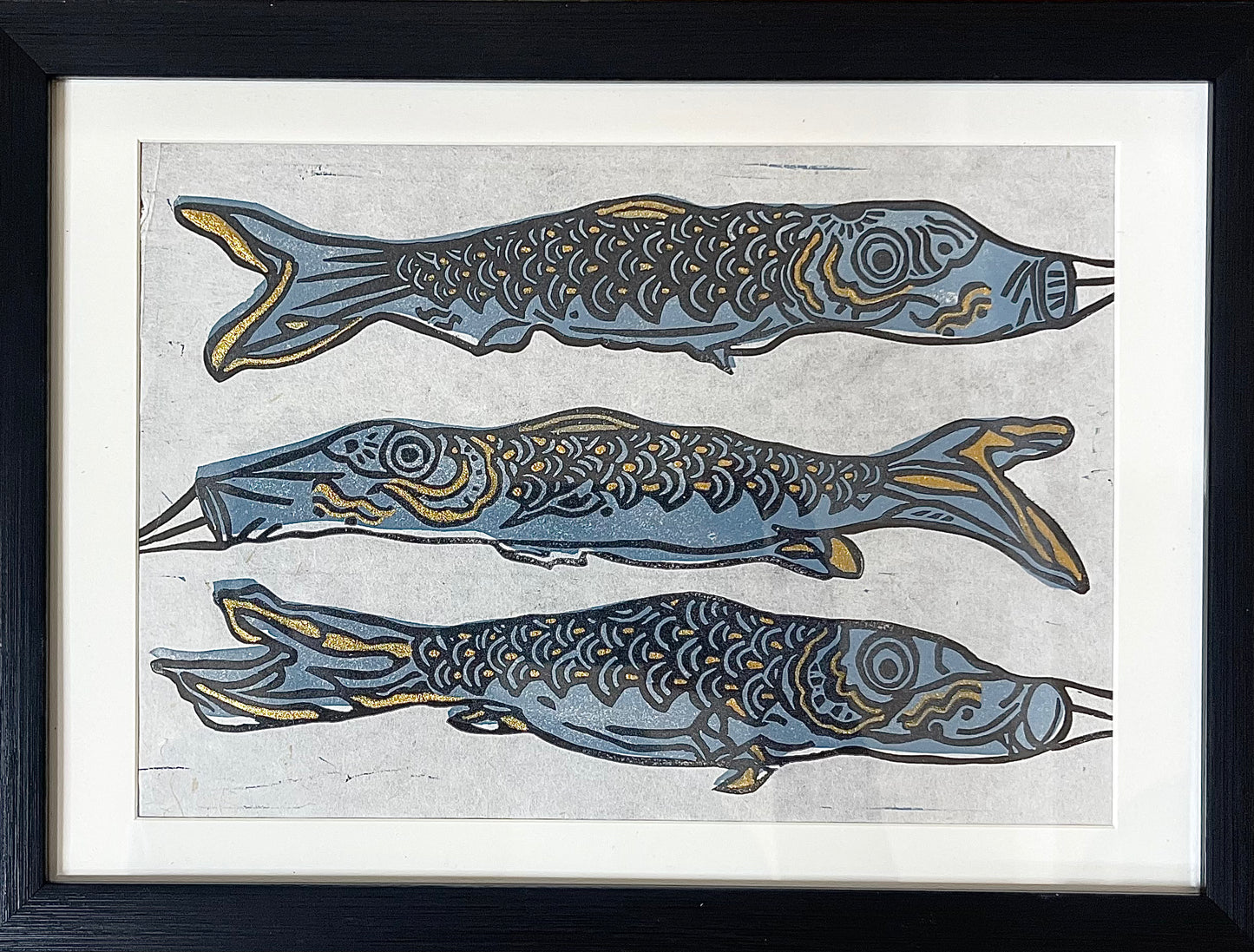 Framed Koinobori (SHIPPING NOT AVAILABLE)