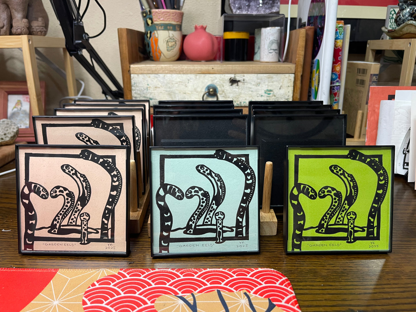 Framed - Garden Eels