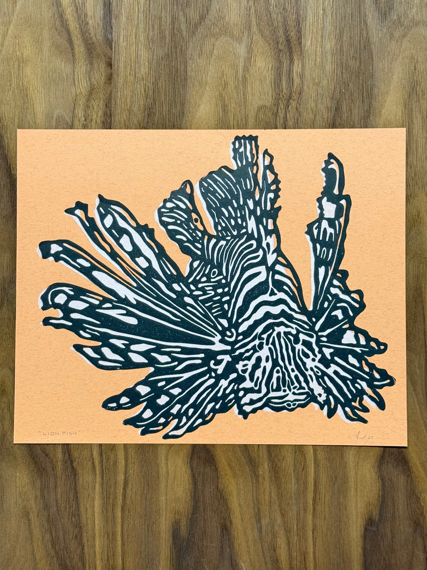 Print - Lion Fish