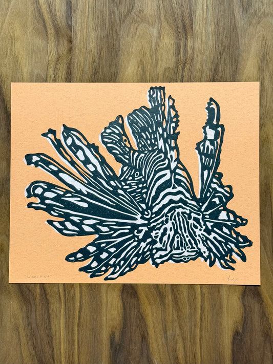 Print - Lion Fish