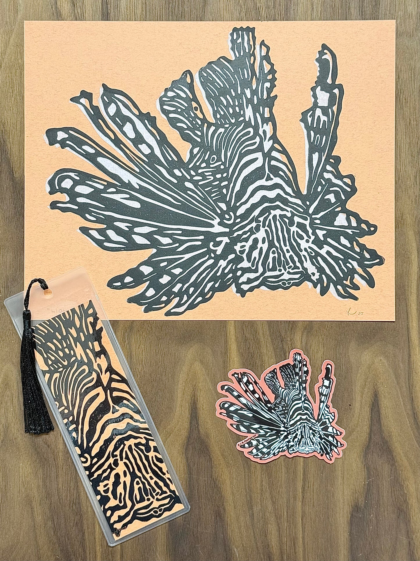 Bookmark - Lion Fish