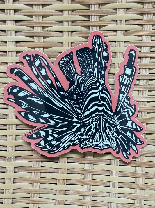 Sticker - Lion Fish