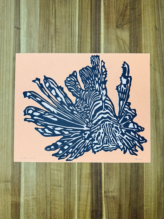 Print - Lion Fish