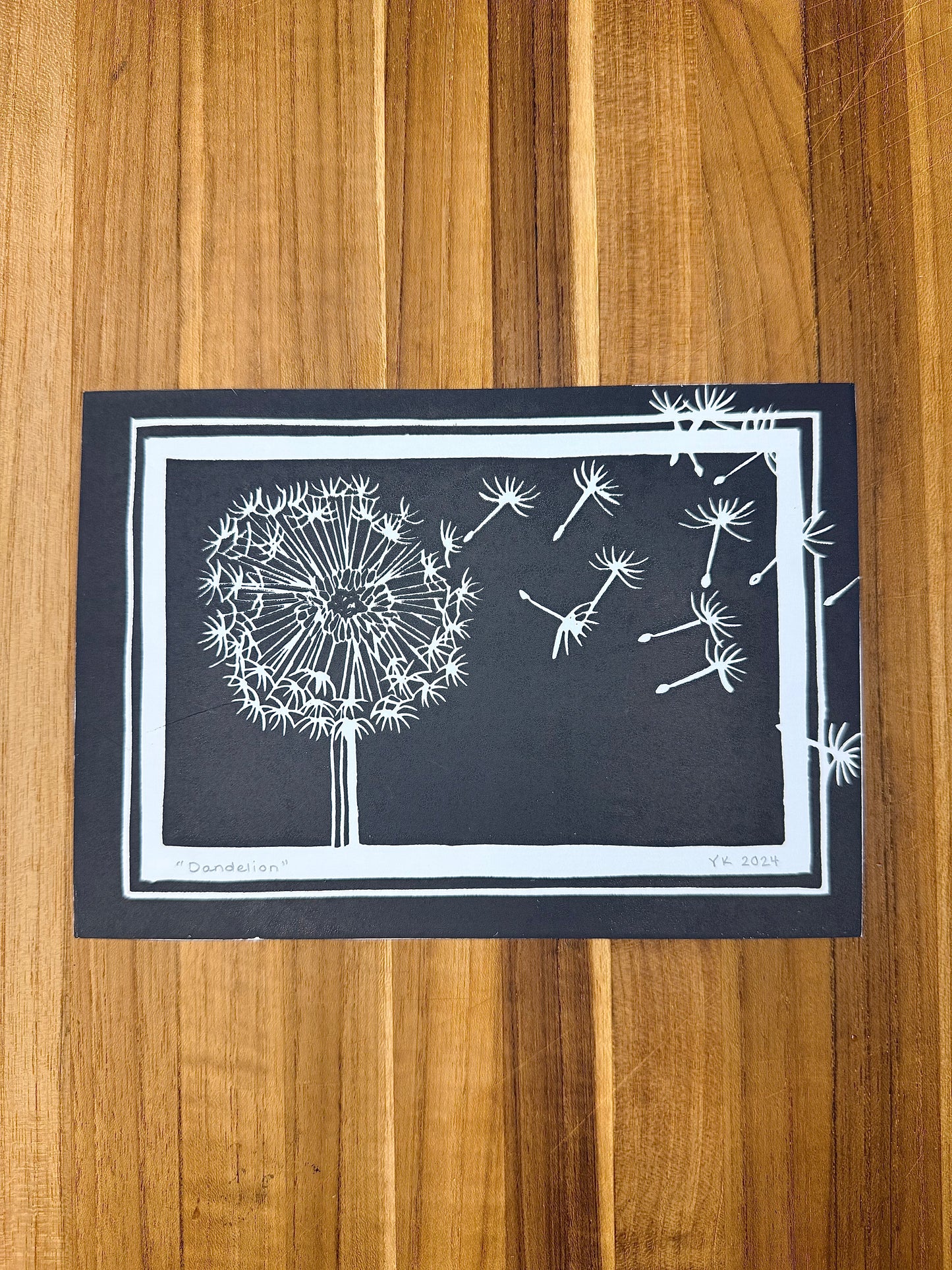 Print - Dandelion (paper variations)
