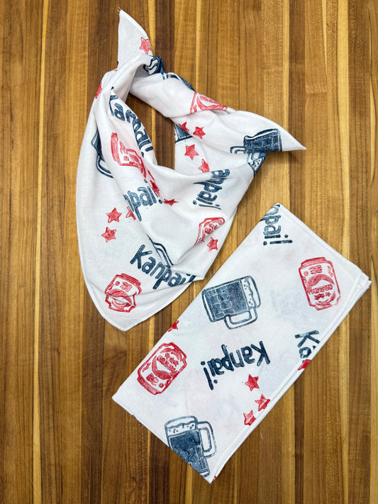 Bandana - Kanpai (SHIPPING NOT AVAILABLE)
